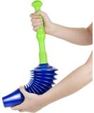 Luigi's - The World's Best Toilet Plunger: Big, Bad & Powerful. Clears and Unblocks All Toilets with Unique Bellows Design (Updated 2018) - Buy Online on SooperMarket.com