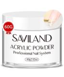 Saviland Clear Acrylic Powder 2.12 OZ - Professional Large Capacity Nail Polymer for Extension & French Manicure | Ideal Christmas Gift for Nail Salons & Home DIY - A1-Clear Acrylic Powder - Buy Online on SooperMarket.com