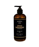 Barrel and Oak All-In-One Men's Body Wash - Natural Exfoliator, Moisturizer & Hair Hydrator - Spiced Sandalwood Scent - 16oz - Buy Online on SooperMarket.com