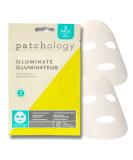 Patchology Brightening Face Masks with Vitamin C - Illuminate Skin Tone & Radiance | Best Sheet Masks for Men & Women (2 Count - Buy Online on SooperMarket.com