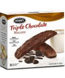 Nonni's Triple Chocolate Biscotti - 8 Individually Wrapped Biscotti - 6.88 oz Box - 2 Pack - Buy Online on SooperMarket.com