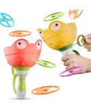 Shop Outdoor Toys for Kids Ages 4-8 | 24 Discs Flying Saucer Launcher & Propeller Toys - Perfect for Garden Fun! - Buy Online on SooperMarket.com