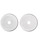Fiskars 28mm Rotary Replacement Blades - 2 Pack | Stainless Steel - Buy Online on SooperMarket.com