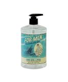 San Francisco Soap Company Dark Rum & Spice Hand and Body Wash for Men - Luxurious Scented Cleansing | International Shipping Available - Buy Online on SooperMarket.com