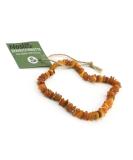 Nosli Amber Necklace Collar for Dogs & Cats | Baltic Amber Dog Collar | 65cm Adjustable Pet Collar - Buy Online on SooperMarket.com