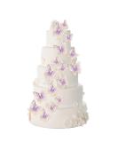 66 Pack Purple Gold Butterfly Cupcake Toppers for Wedding & Birthday Party Decor - Buy Online on SooperMarket.com