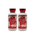 Bath and Body Works 2 Pack Japanese Cherry Blossom Super Smooth Body Lotion 8 Oz Cherry 8 Fl Oz (Pack of 2) - Buy Online on SooperMarket.com