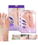 Exfoliating Foot Peel Mask - 2 Pairs | Remove Dead Skin in 3-7 Days | Lavender Scented Foot Mask for Soft Feet - Buy Online on SooperMarket.com