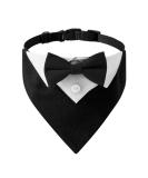 Dongker Dog Smoking Bandana Collar | Adjustable Wedding & Halloween Costumes for Small Medium Large Dogs | International Shipping - Buy Online on SooperMarket.com