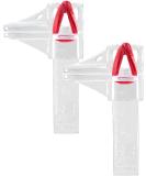 2x pinch clamp transparent - auxiliary tool for the perfect acrylic/gel C-curve - Buy Online on SooperMarket.com