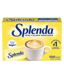 SPLENDA No Calorie Sweetener, Single-Serve Packets (100 Count), 3.5 Ounce 100 Count (Pack of 1) - Buy Online on SooperMarket.com