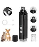 Journeyside 3-Speed Claw Grinder for Dogs & Cats | Quiet LED-Enhanced Nail Trimmer for All Sizes - Buy Online on SooperMarket.com