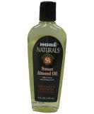 Hobe Naturals Sweet Almond Oil - 4 Fl Oz | Pure & Natural Moisturizer for Skin & Hair - Buy Online on SooperMarket.com