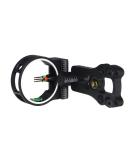 TOPOINT ARCHERY 3 Pin Bow Sight - Fiber Brass Pin Aluminum Machined - Right and Left Handed - Buy Online on SooperMarket.com