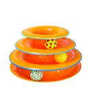 Petstages Cat Tracks Cat Toy - Fun Levels of Interactive Play - Circle Track with Moving Balls Satisfies Kittys Hunting, Chasing and Exercising Needs Tower of Tracks - Buy Online on SooperMarket.com