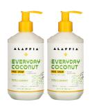 Alaffia Everyday Coconut Face Cream, Skin Care with Virgin Coconut Oil, Moisturizer for Firmness & Elasticity, Helps Reduce the Appearance of Lines & Wrinkles, Purely Coconut, 2 Pack – 12 Fl Oz Ea 12 Fl Oz (Pack of 2) - Buy Online on SooperMarket.com