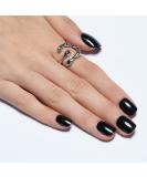 GLAMERMAID Press on Nails - Black Extra Short Fake Nails Squoval Glossy Finish Acrylic False Nail Kits Stick Glue on Nails for Women Reusable Full Cover Nails, 24Pcs A3-Solid black - Buy Online on SooperMarket.com