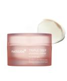 Medicube Triple Deep Erasing Cream || The ultimate moisturizing cream for dry skin | A slugging-worthy Collagen cream that gives dewy & glowy skin | Inner hydration +3.5% & Outer hydration +11% | Includes Hyaluronic Acid... - Buy Online on SooperMarket.com