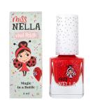 Miss Nella Croco Dazzle Safe Red Glitter Nail Polish for Kids - Non-Toxic, Odour Free & Easy Peel Off Formula - Buy Online on SooperMarket.com