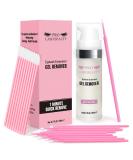 Eyelash Extension Remover, 20ml Lash Remover for Lash Extensions Eyelash Gel Remover Set with Brushes No Irritation Quick Dissolves Less than 60s Eyelash Adhesive Removal No fragrance - Buy Online on SooperMarket.com