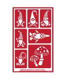 Armour Products Over N Over-Gnomes Over N Over Reusable Glass Etching Stencil, Brown - Buy Online on SooperMarket.com