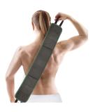 Liseternal Shower Back Scrubber for Women - Exfoliating Body Scrubber with Thickened Sponge - Machine Washable - 39.4'' x 4.9 - Buy Online on SooperMarket.com