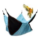 Double Layer Bird Nest Hanging Hammock Bed Toy for Various Small Pets - Blue - Buy Online on SooperMarket.com