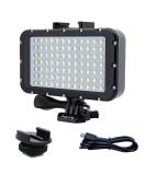 Suptig Underwater Lights Dive Light 84 LED High Power Dimmable Waterproof LED Video Light Waterproof 164ft(50m) for Gopro Canon Nikon Pentax Panasonic Sony Samsung SLR Cameras - Buy Online on SooperMarket.com