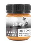 Steens UMF 20+ Raw Manuka Honey with MGO 829+ - 7.9 oz Jar - Monofloral Cold Pressed New Zealand Natural Honey for Face, Skin, and Oral Consumption - Buy Online on SooperMarket.com