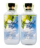 Bath and Body Works Super Smooth Body Lotion Sets Gift for Women - 8oz 2 Pack, Peony Scent - Beautiful Day - 16oz Total - Buy Online on SooperMarket.com
