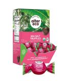 Alter Eco Deep Dark Sea Salt Truffles | 58% Pure Dark Cocoa | Fair Trade Organic Non-GMO Gluten Free | 60 Truffles | 60 Count - Buy Online on SooperMarket.com