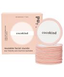 Cocokind Reusable Facial Rounds - Eco-Friendly Makeup Remover Pads Made from Bamboo & Cotton | Sustainable Cotton Rounds with Bag for Easy Use - Buy Online on SooperMarket.com