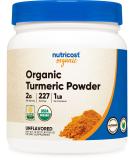 Nutricost Organic Turmeric Powder 1 LB (16oz) - Certified USDA Organic, Food Grade, Gluten Free, Non-GMO - Buy Online on SooperMarket.com