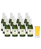 Martinelli's Gold Medal Sparkling Pear Cider Juice 8.4 fl oz - Pack of 12 Bottles | Non-Alcoholic Pear Juice - Buy Online on SooperMarket.com