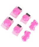 BOSONER Kids/Youth Knee Pads Elbow Pads Wrist Guards Set for 3-15 Years, Child Protective Gear Set for Roller Skates, Cycling, BMX Bike, Skateboard, Inline Skating, Scooter Riding Sports Pink Small (3-7 years) - Buy Online on SooperMarket.com