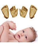 BabyRice Large Hand & Foot Casting Kit - Metallic Gold Paint Included - Buy Online on SooperMarket.com