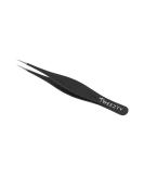 Tweezty Pointed Tweezers - Black Ingrown Hair and Splinter Remover - Professional Precision Tweezers for Eyebrows and Fine Hair - Buy Online on SooperMarket.com