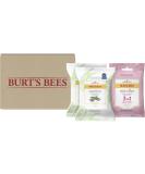 Burt's Bees Face Wipes Makeup Remover Facial Cleansing Towelettes for All Skin Types Sensitive Wipes with Aloe Vera (60 Count) & Travel Micellar Wipes with Rose Water (10 Count) (70 Total Wipes) Sensitive Skin Bundle - Buy Online on SooperMarket.com