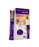 Happy Snack by Feliway for cats |For the special moment of happiness |Supported in troubling times |With natural ingredients6 sticks of 15g |Taste: chicken - Buy Online on SooperMarket.com