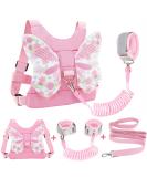 Accmor 3 in 1 Toddler Harness Leashes + Anti Lost Wrist Link, Kids Harness Children Leash for Girls, Child Anti Lost Leash Baby Cute Harness Belt Strap Hold Kids Close While Walking Pink - Buy Online on SooperMarket.com