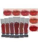 6Pcs Clear Lip Gloss Set with Mirror, Long Lasting Lip Tint, Moisturizing Liquid Lipstick and Non-Stick Cup Formula - Lip Makeup Kit - Buy Online on SooperMarket.com
