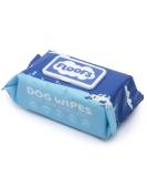 Floofs wet wipes dog |Dogs wet wipes |Dog Wipes |Cleaning towels for dog and cat |Cloth for dogs dog po |100 pieces |Perfume -free antibacterial hypoallergenic | 15x20cm 50gSM - Buy Online on SooperMarket.com