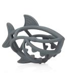 Nuby Chewy Chums Silicone Soothing Teether - Shark Design | Safe for 3 Months and Up - Buy Online on SooperMarket.com