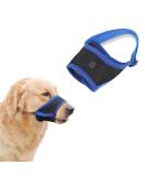 Buy Koboko Breathable Dog Muzzle - Anti-Bite & Anti-Label for Medium & Small Dogs - Blue M - Buy Online on SooperMarket.com