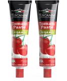 Tuscanini Organic Tomato Paste Tube 4.6oz (2 Pack)  Double Concentrate 100 Italian Tomatoes All Natural NON-GMO Kosher 4.6 Ounce (Pack of 2) 2.0 - Buy Online on SooperMarket.com