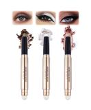 Miioto Eyeshadow Stick Set - 3 PCs Cream Makeup Pens Waterproof Eye Brightener & Smoky Eyeshadow Crayon with Brush - Buy Online on SooperMarket.com