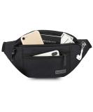 MAXTOP Large Crossbody Fanny Pack with 4-Zipper Pockets Gifts for Enjoy Sports Festival Workout Traveling Running Casual Hands-Free Wallets Waist Pack Phone Bag Carrying All Phone Black(4 Zipper Pockets) Large - Buy Online on SooperMarket.com