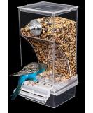 Automatic Bird Feeder No Mess Bird Feeder Bird Cage Feeder Bird Cage Accessories for Parakeet Canary Cockatiel Finch - Buy Online on SooperMarket.com
