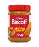 Lotus Biscoff Crunchy Sweet Spread - Caramelised Biscuit Flavor - Vegan & Nut-Free - 700g - Buy Online on SooperMarket.com
