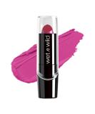 wet n wild Silk Finish Lipstick| Hydrating Lip Color| Rich Buildable Color| Fuchsia with Blue Pearl - Buy Online on SooperMarket.com